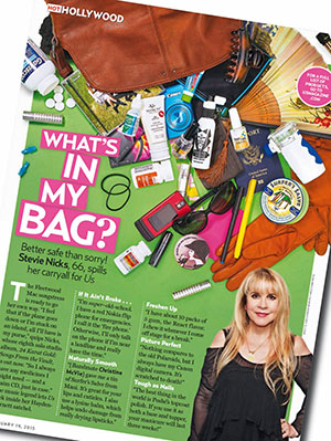 stevie nicks whats in my bag sm
